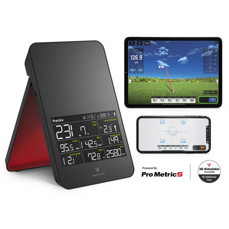 SC4 Pro Launch Monitor + Simulator