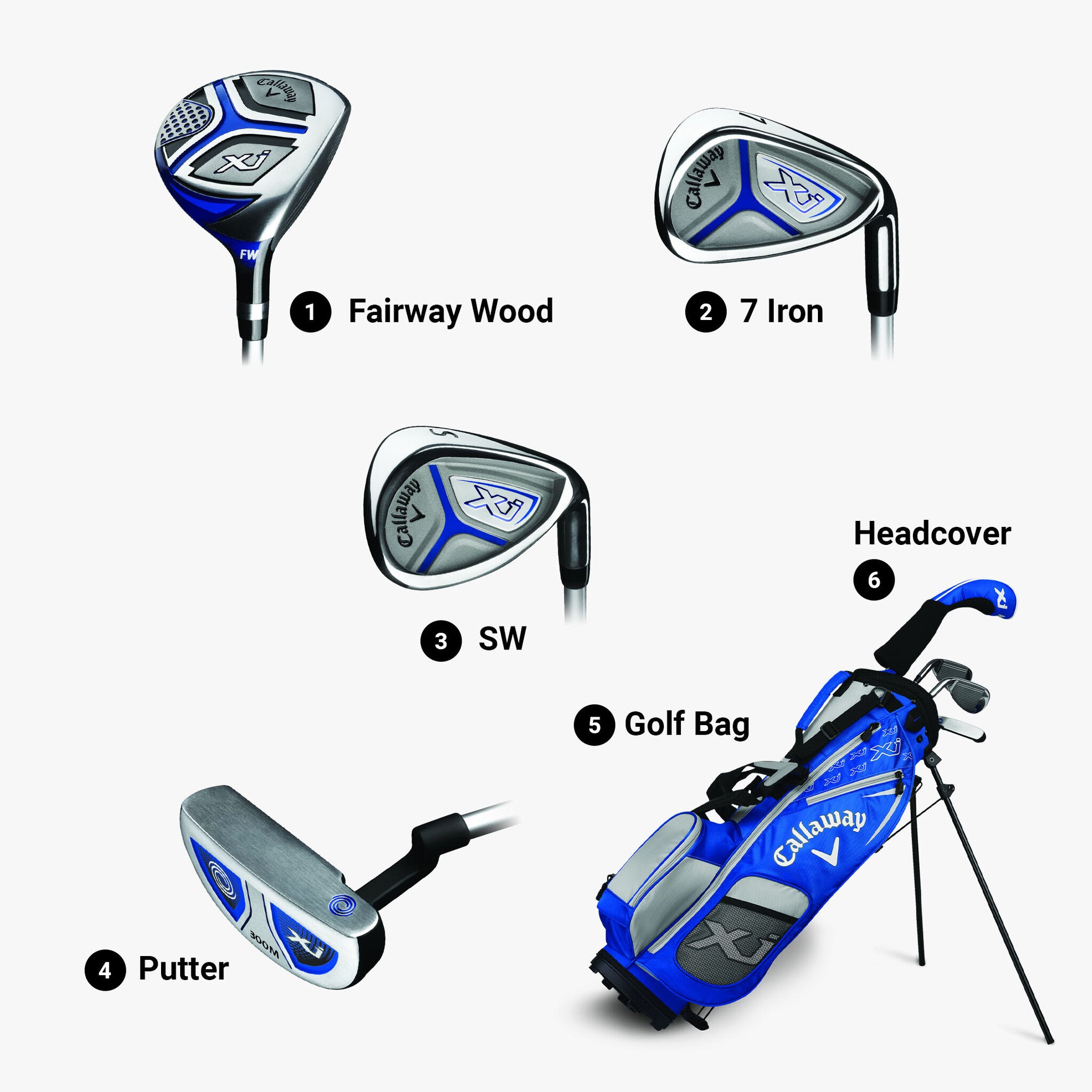 Callaway XJ Junior Level1 Complete Set