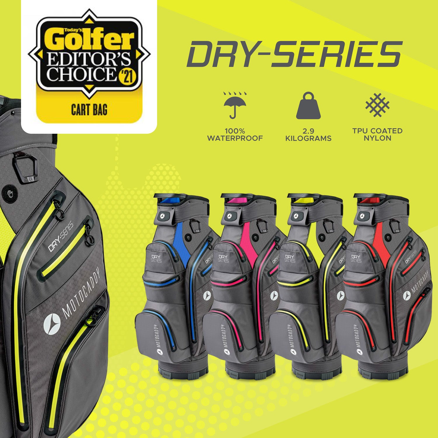 Motocaddy cart store bag 2020