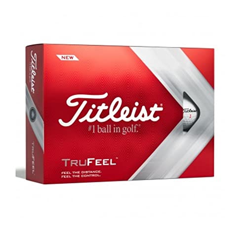 Titleist TruFeel Golf Balls, White